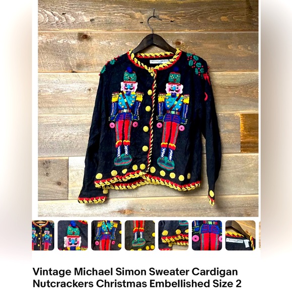 Michael Simon! Toy soldiers! Gorgeous sweater! - Picture 3 of 8